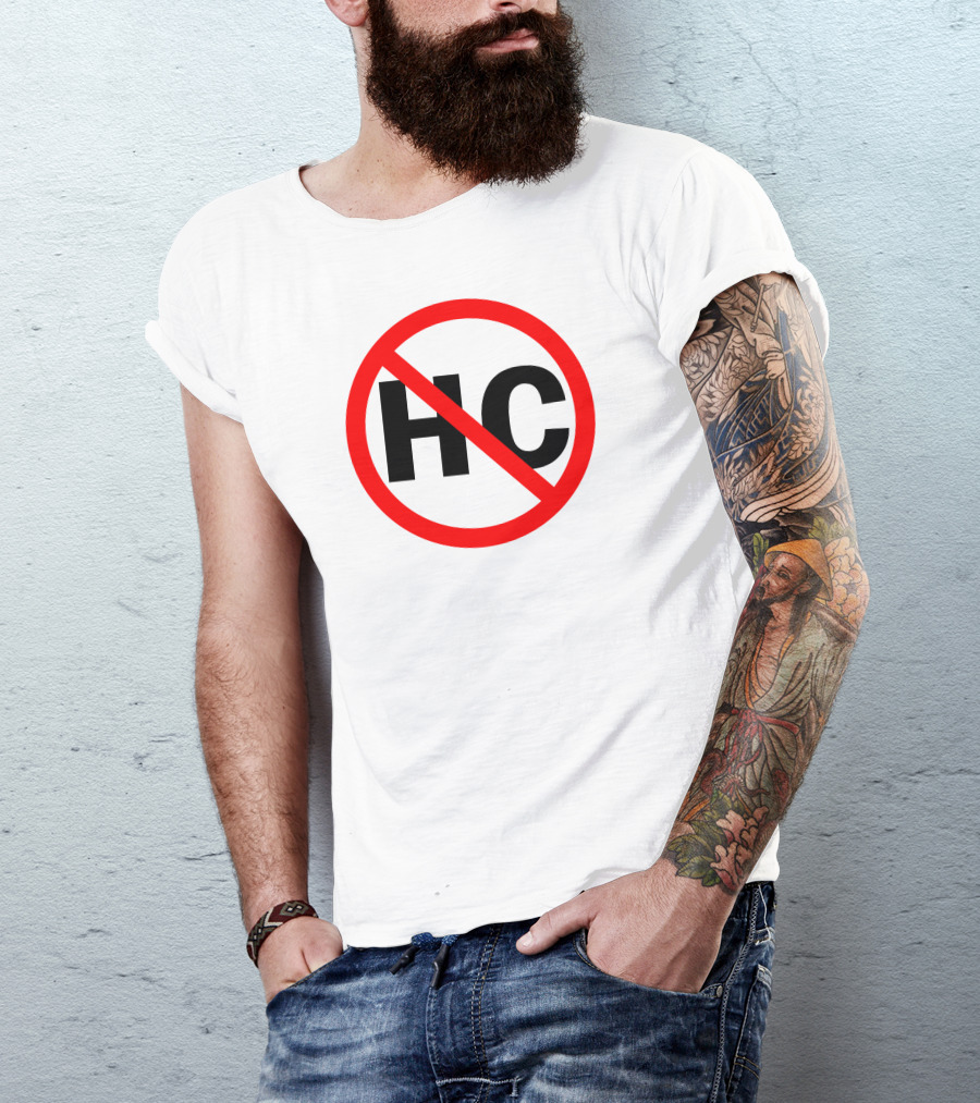 HC Red Circle Slash Hazardous Cargo Prohibited T-Shirt