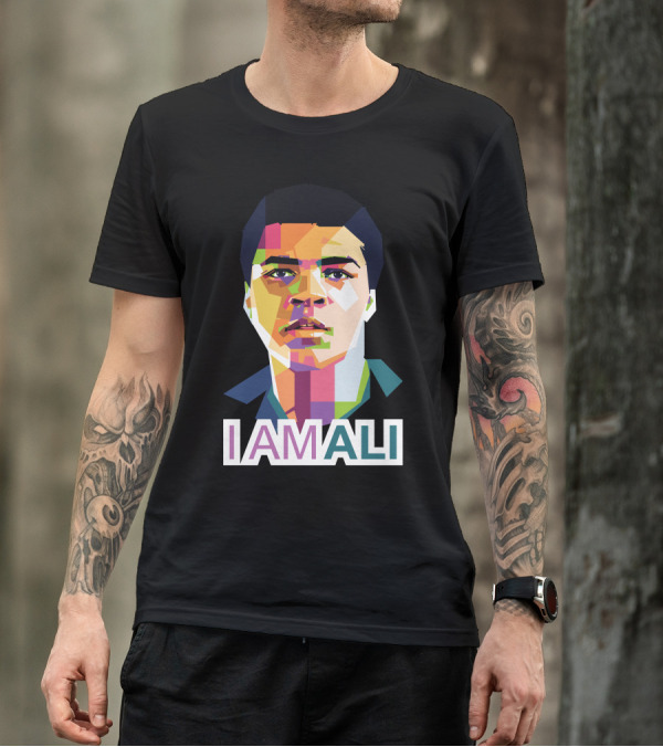 I Am Ali Colorful Geometric T-Shirt