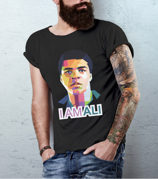 I Am Ali Colorful Geometric T-Shirt