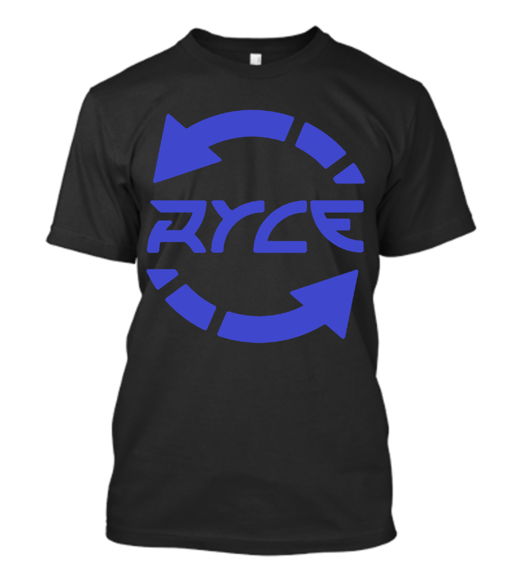RYCE Blue Recycling Circle T-Shirt