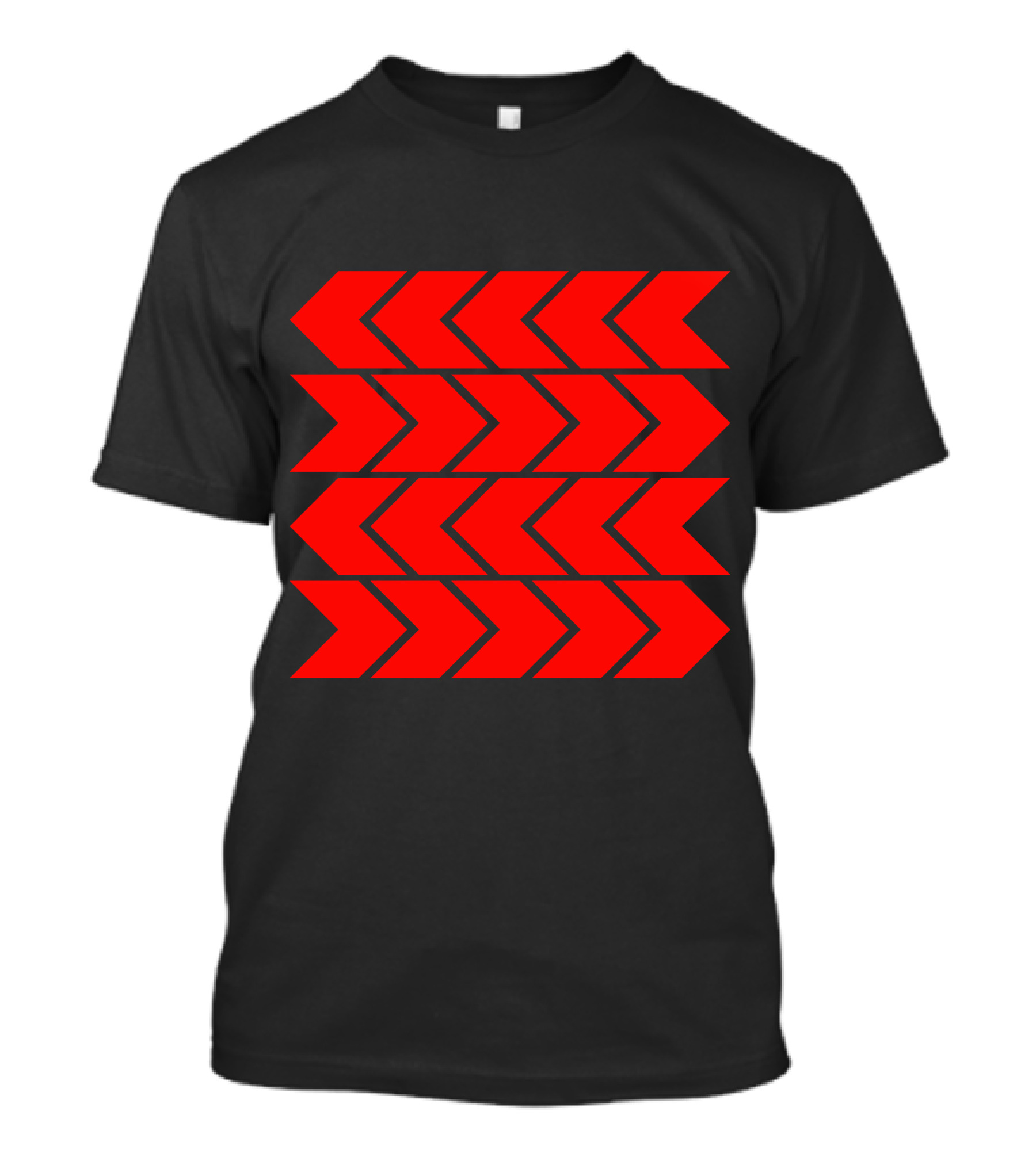 Splatoon Takoroka Red Chevron T-Shirt