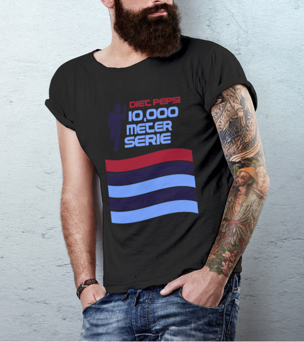 Diet Pepsi 10,000 Meter Serie Vintage T-Shirt
