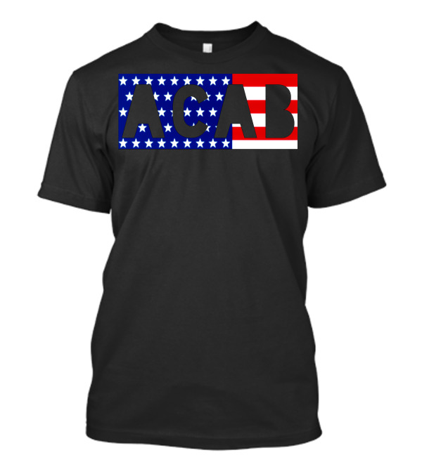 ACAB American Flag T-Shirt