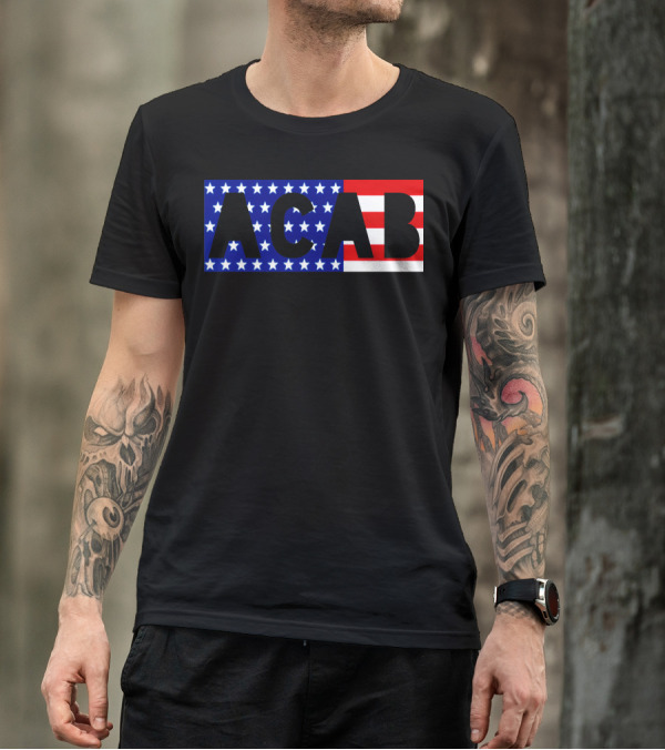 ACAB American Flag T-Shirt