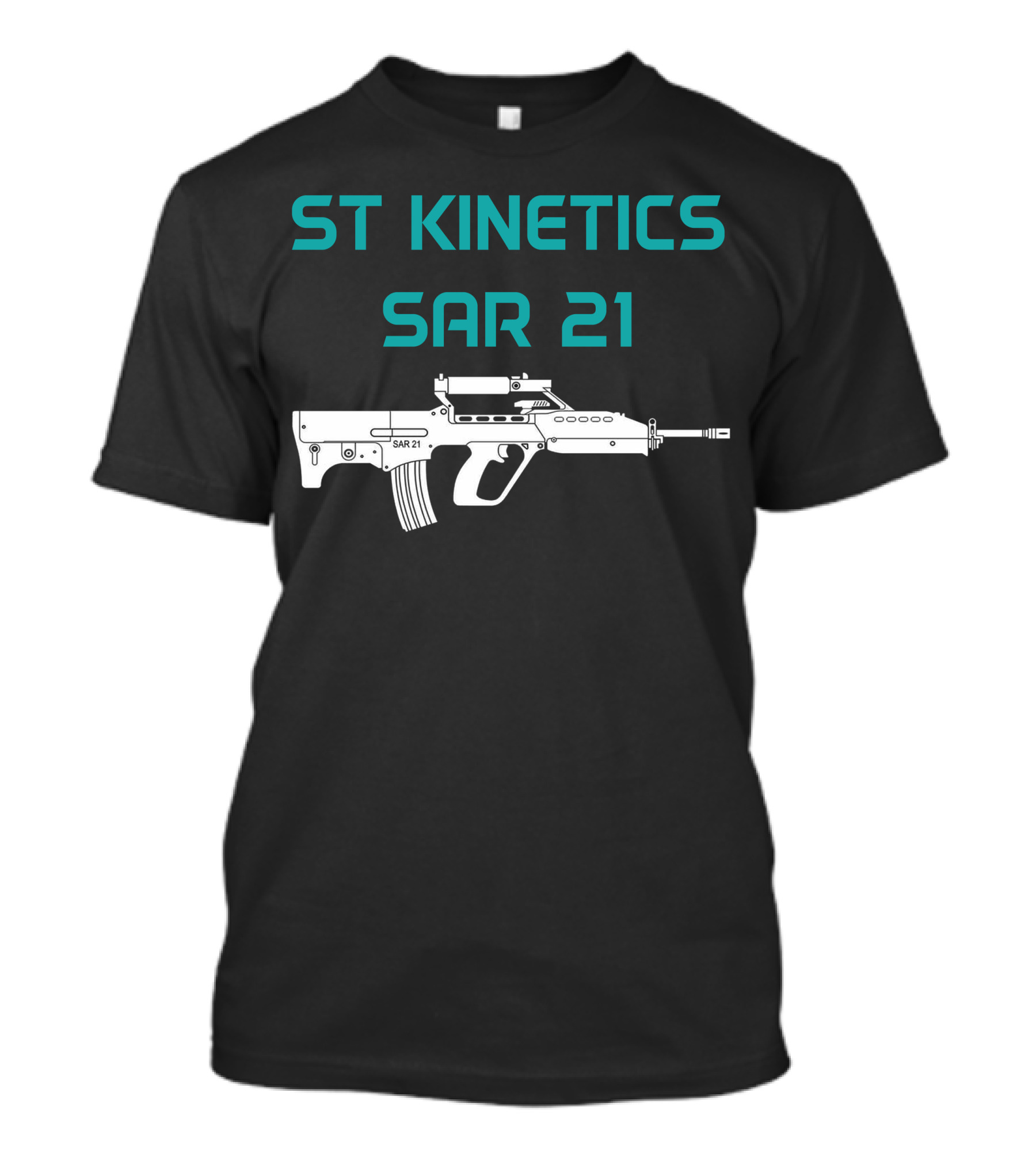 ST Kinetics SAR 21 Assault Rifle T-Shirt