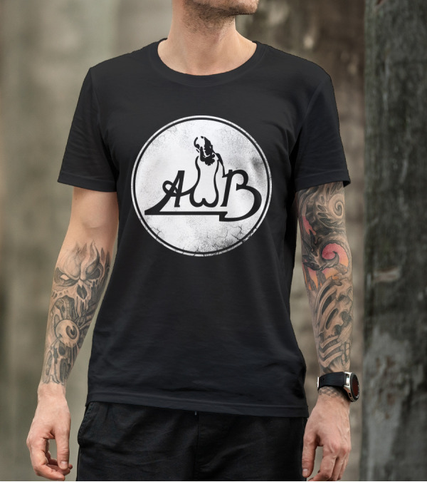AWB Average White Band Retro Logo Circle T-Shirt