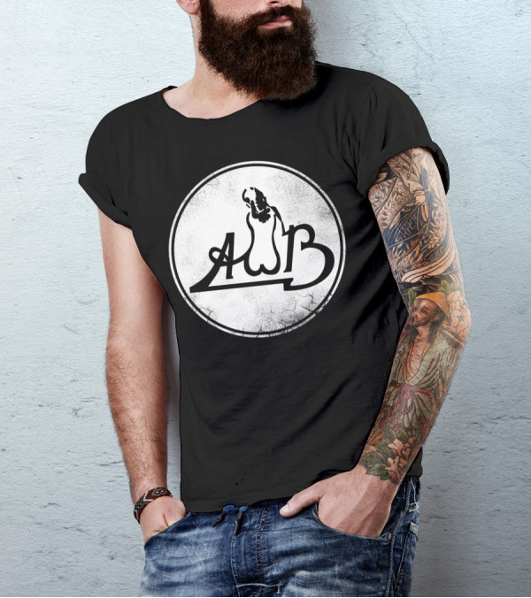 AWB Average White Band Retro Logo Circle T-Shirt