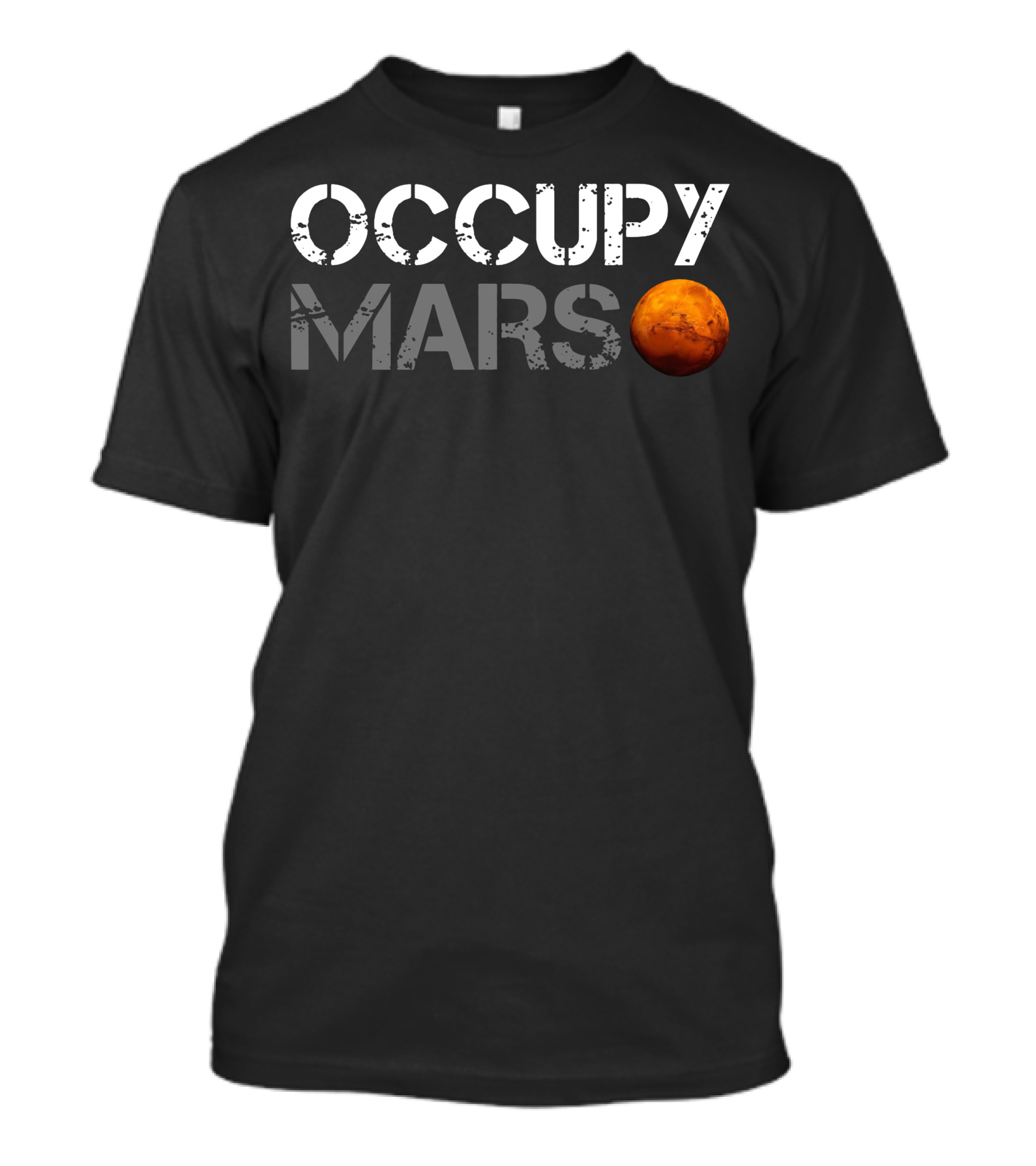 Occupy Mars Awesome Mars Iconic T-Shirt