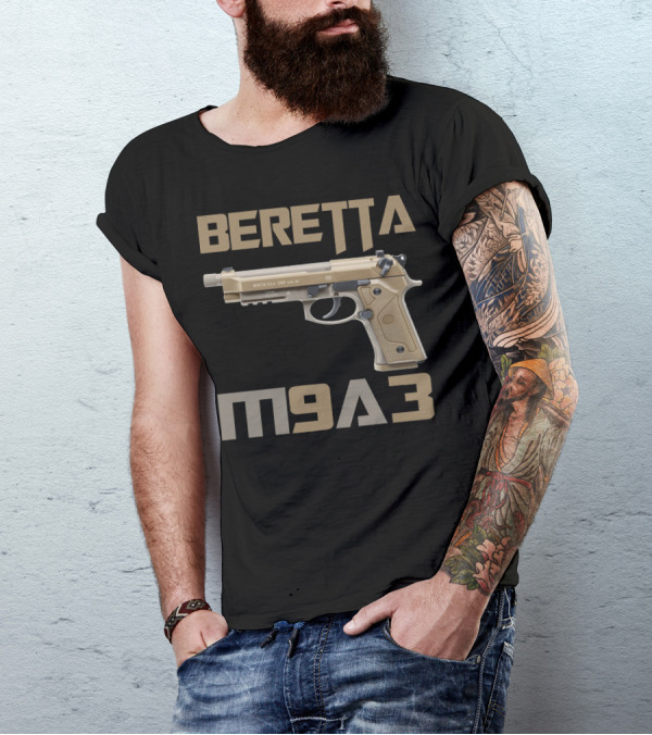 Beretta M9A3 Handgun 9mm Pistol T-Shirt