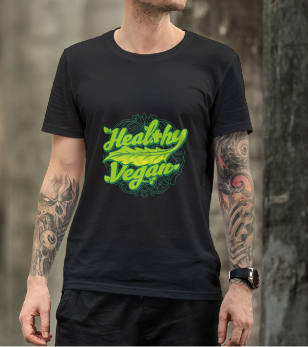 Healthy Vegan Leaf T-Shirt