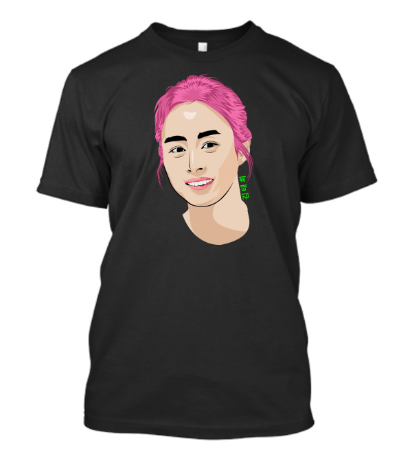 I Vexel Art Kim Tae Hee Pink Hair T-Shirt