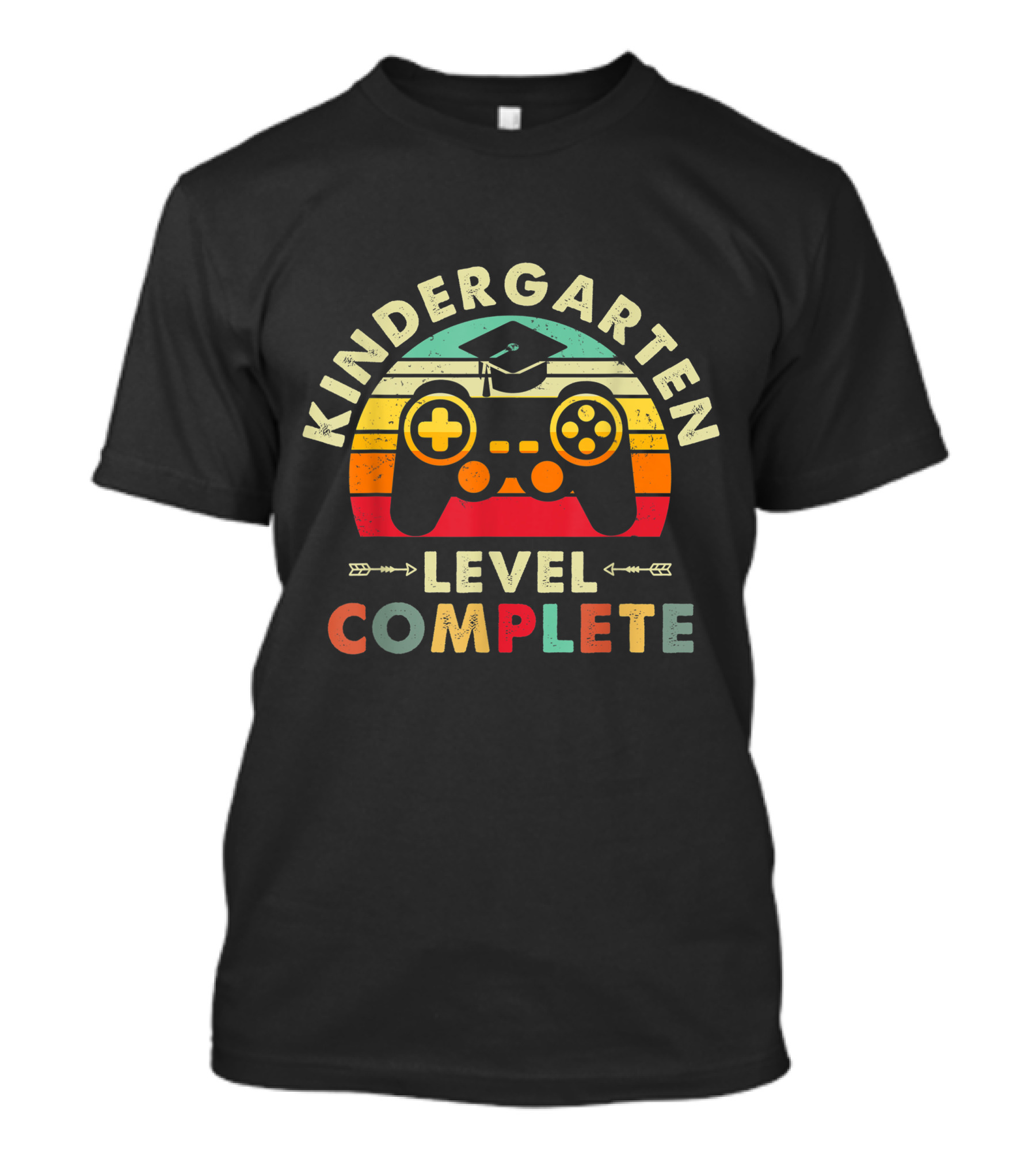 Kindergarten Graduation Level Complete Video Game Controller T-Shirt