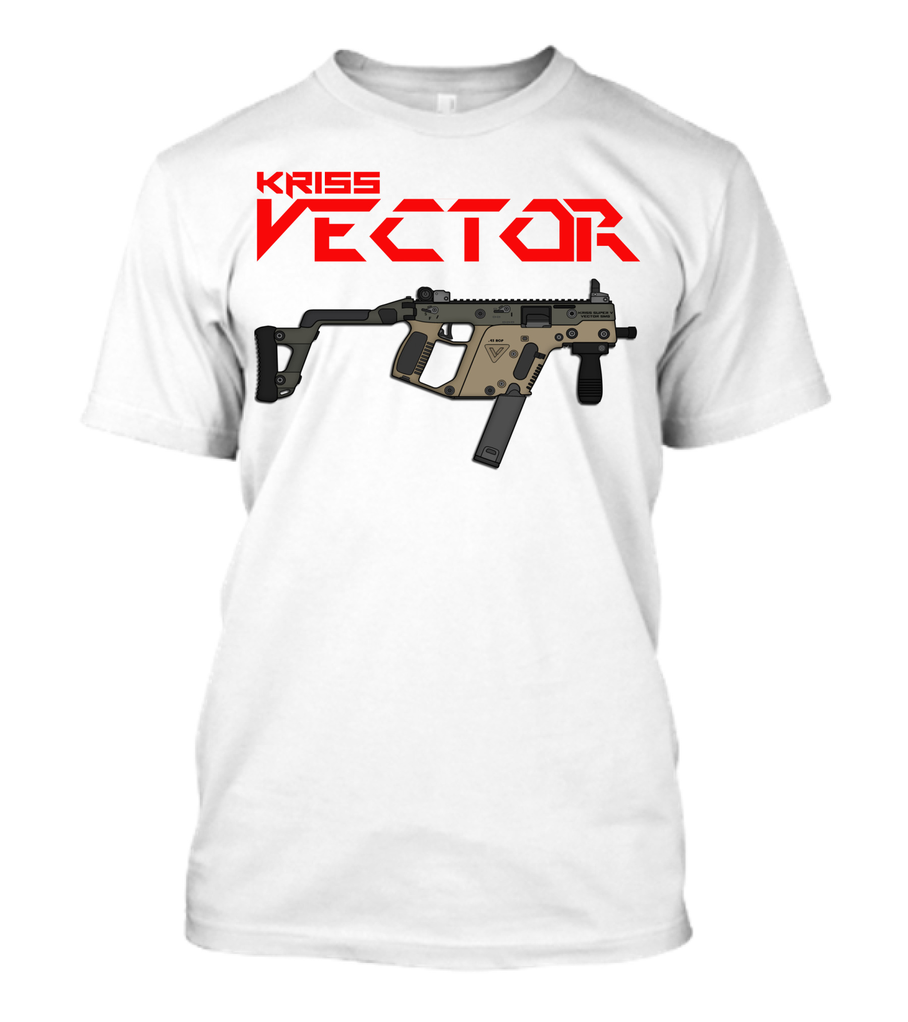 Kriss Vector Tactical Gun T-Shirt