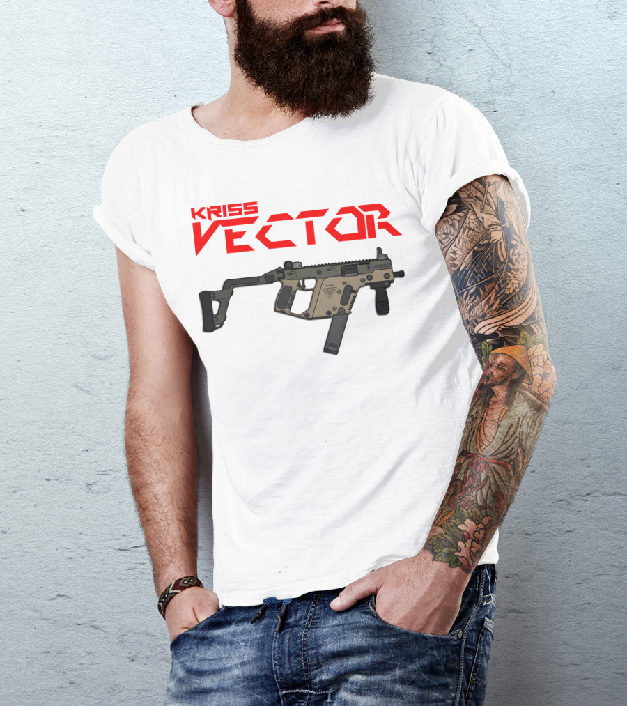 Kriss Vector Tactical Gun T-Shirt