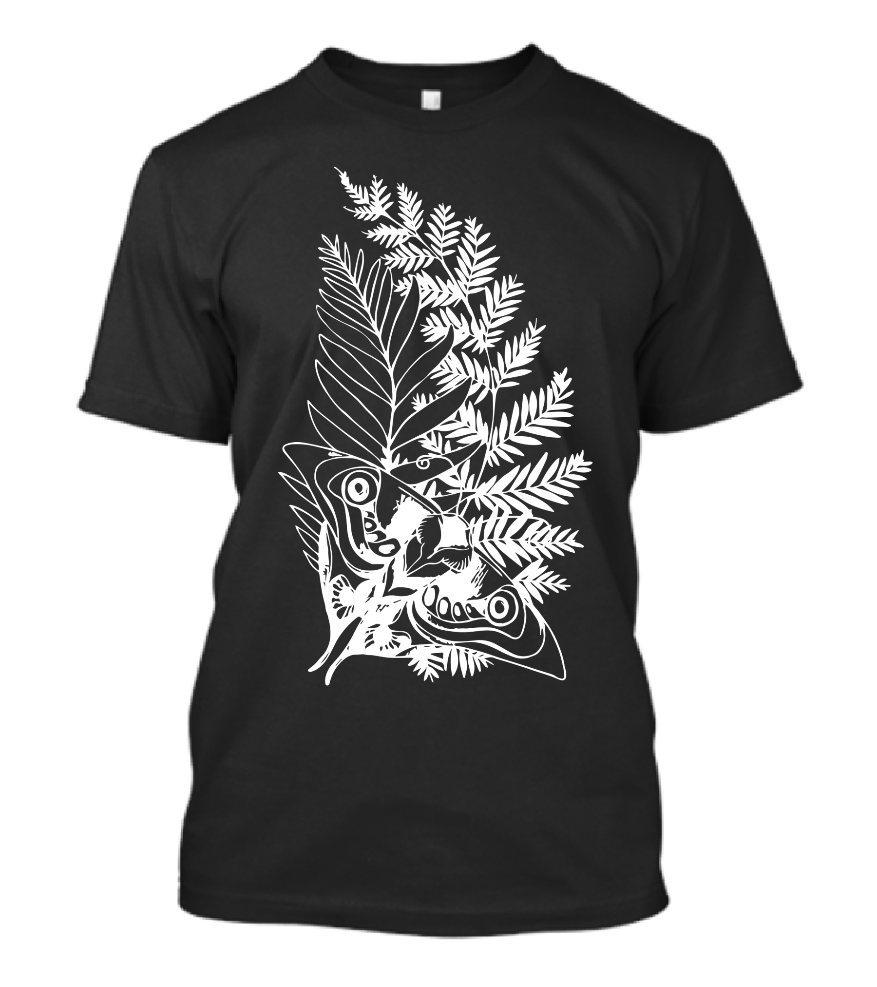 The Last Of Us Fern And Butterfly Motif T-Shirt