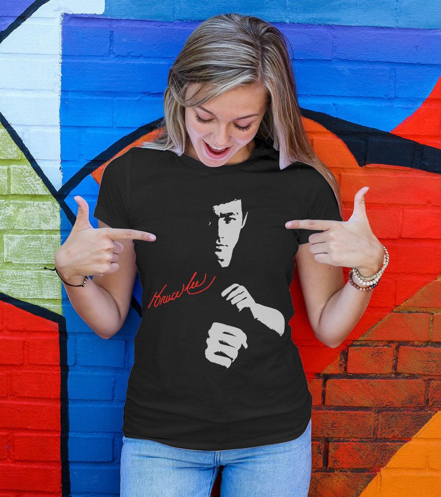 Bruce Lee The Dragon Awaits T-Shirt