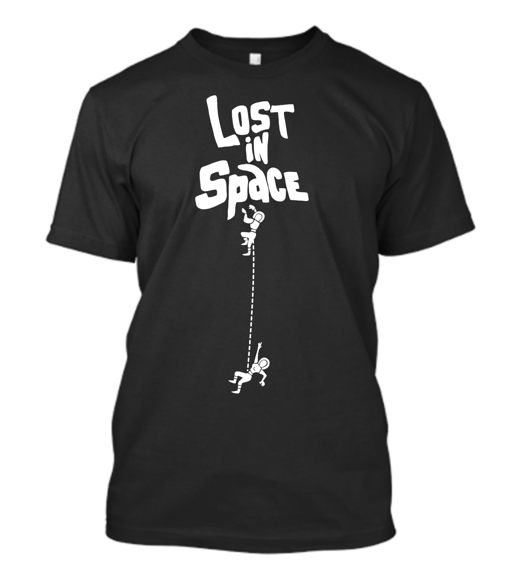 Lost In Space Astronauts Floating In Zero Gravity Adventure T-Shirt