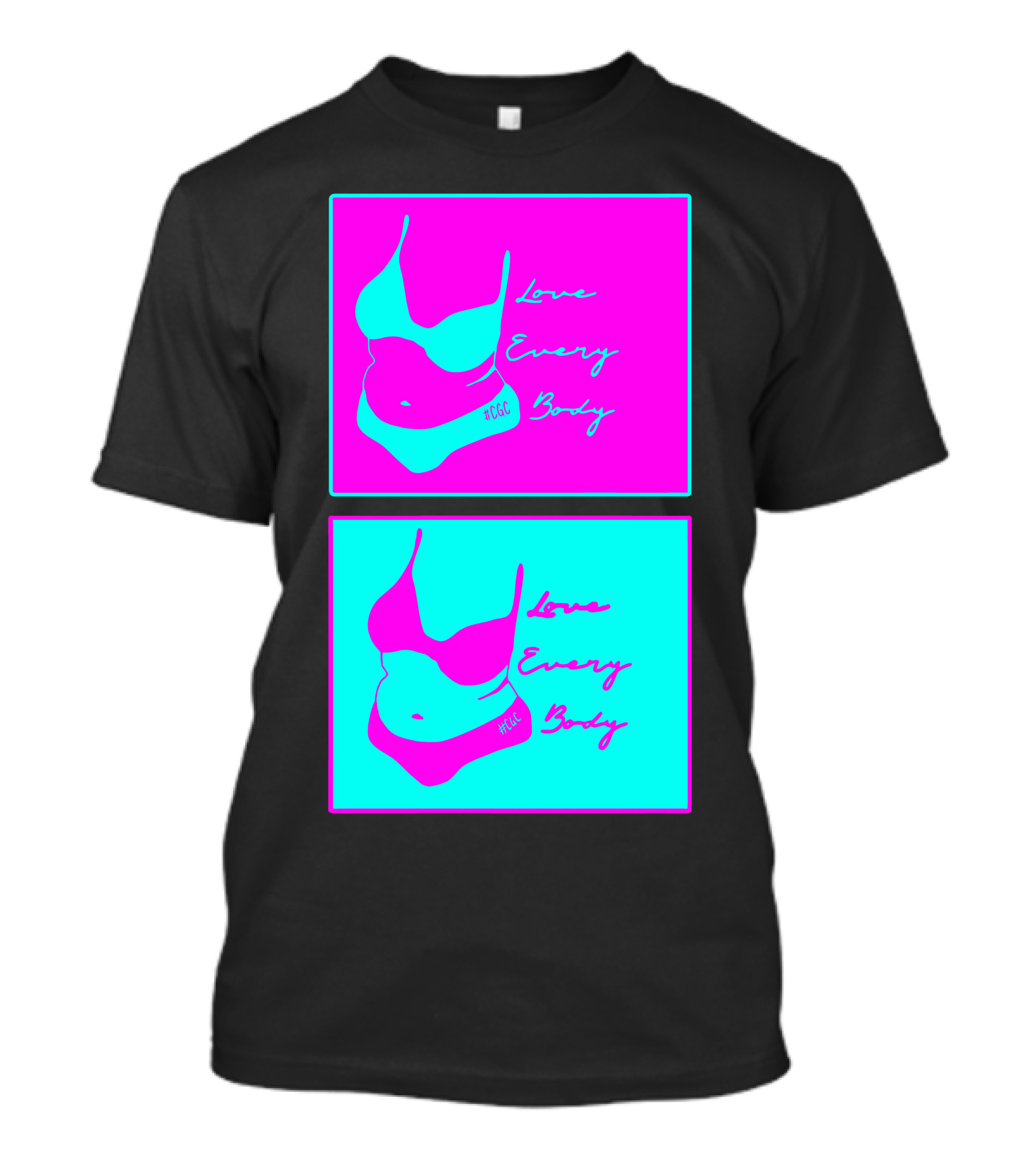 Love Every Body JQ Multicolor Neon T-Shirt
