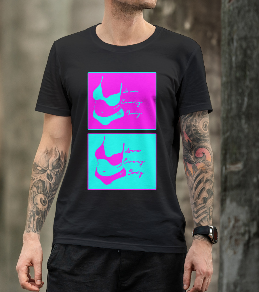 Love Every Body JQ Multicolor Neon T-Shirt