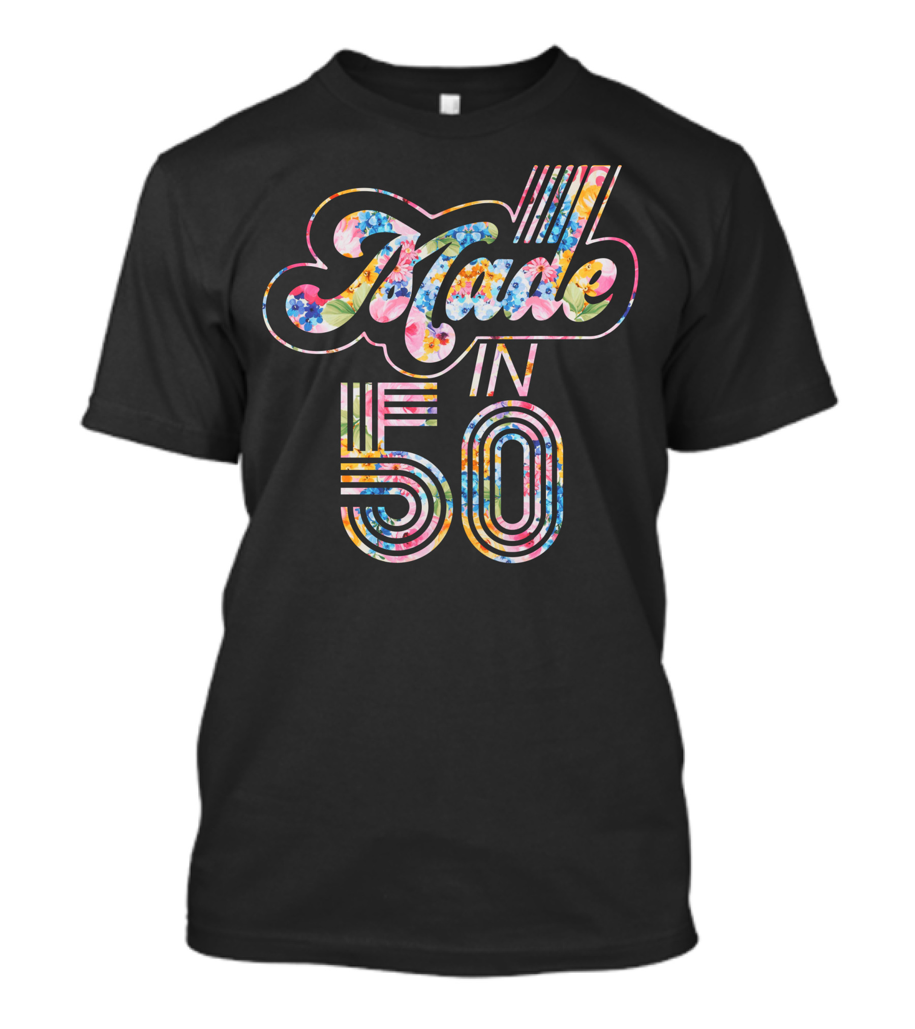 Made In 50 Floral T-Shirt