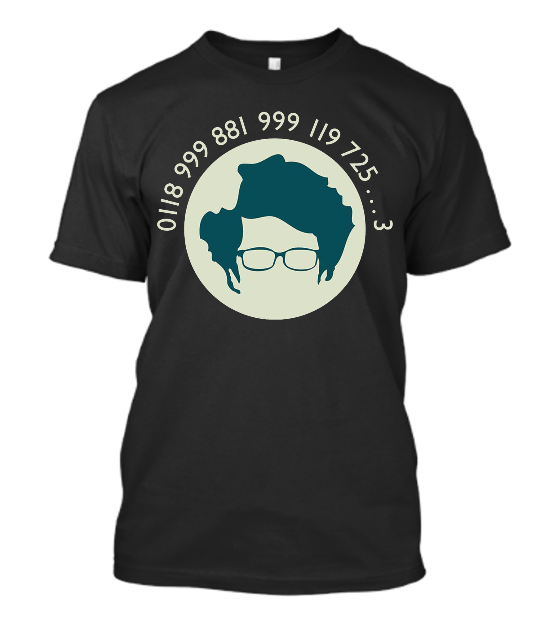 0118 999 881 999 119 725 3 Moss Emergency Number The IT Crowd T-Shirt