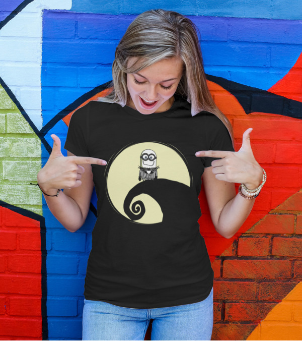 Tim Burton Minion Moonlight Mashup T-Shirt