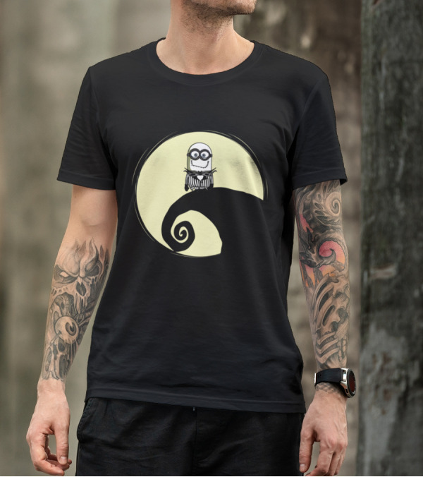 Tim Burton Minion Moonlight Mashup T-Shirt