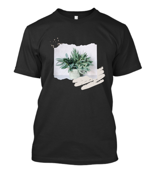 Russian Eucalyptus Leaves In Vase T-Shirt