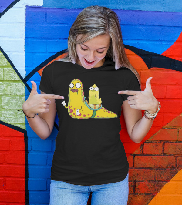 Solar Opposites Slug Pupa Funny Alien Creature Duo T-Shirt