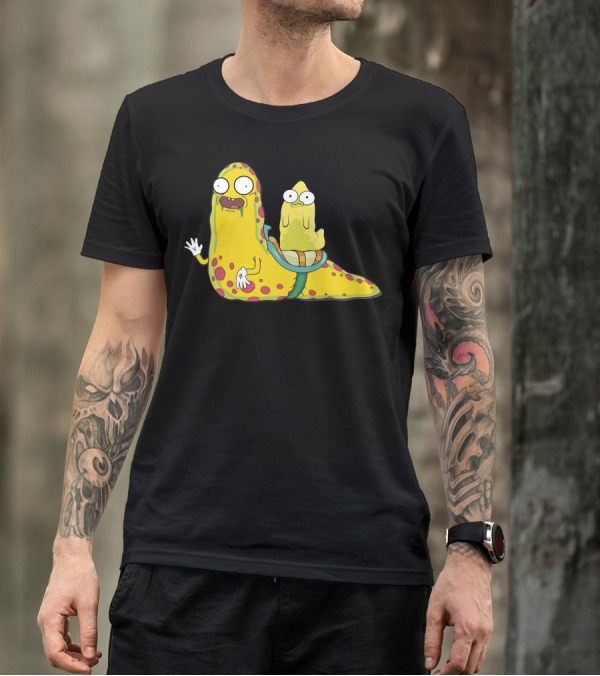 Solar Opposites Slug Pupa Funny Alien Creature Duo T-Shirt