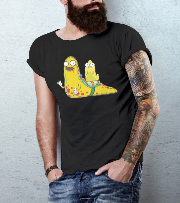 Solar Opposites Slug Pupa Funny Alien Creature Duo T-Shirt