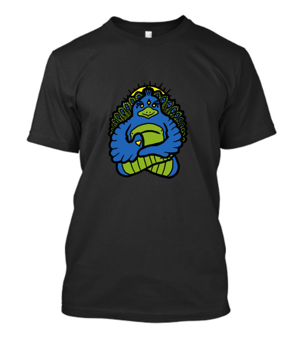 Spirit Animal Peacock Compassionate Embrace T-Shirt