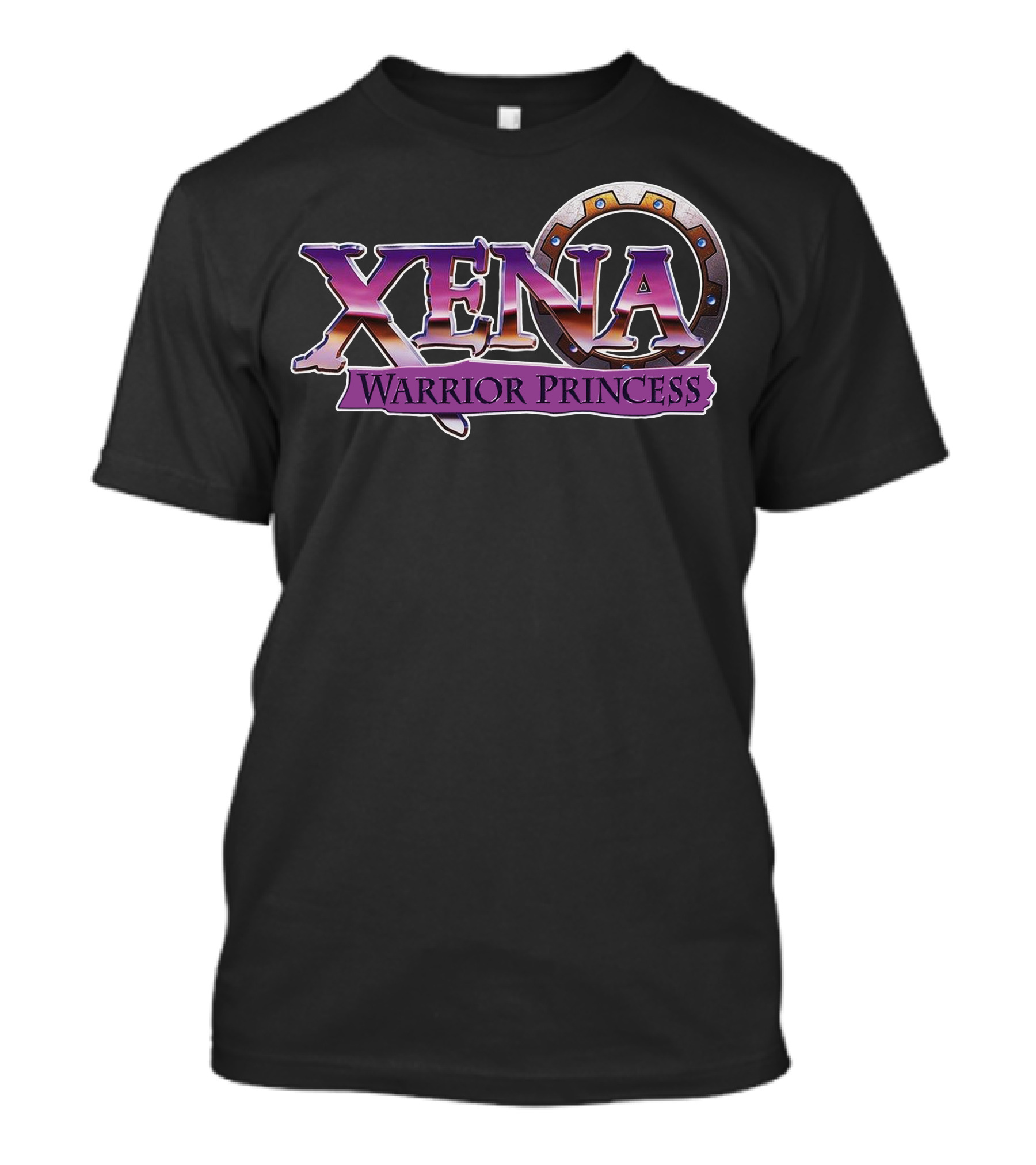 Xena Warrior Princess Logo With Chakram Iconic T-Shirt