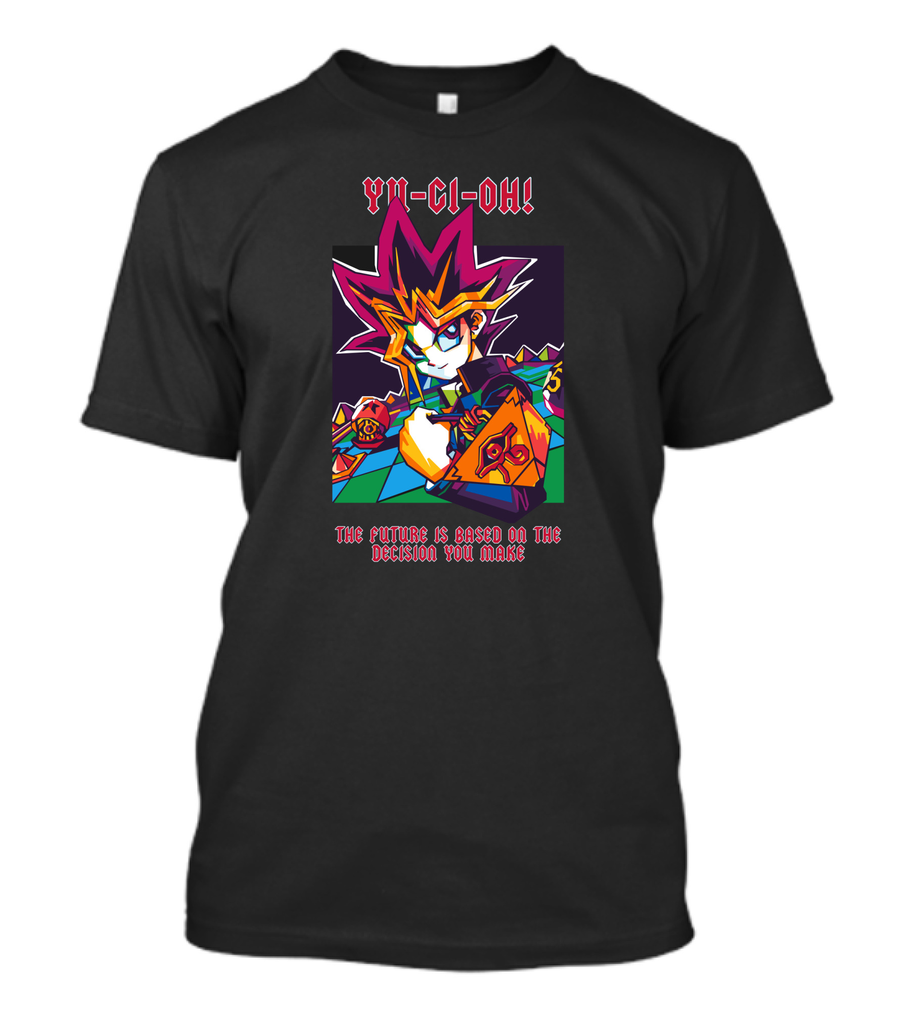 YU-GI-OH The Future Is Based On The Decision You Make T-Shirt