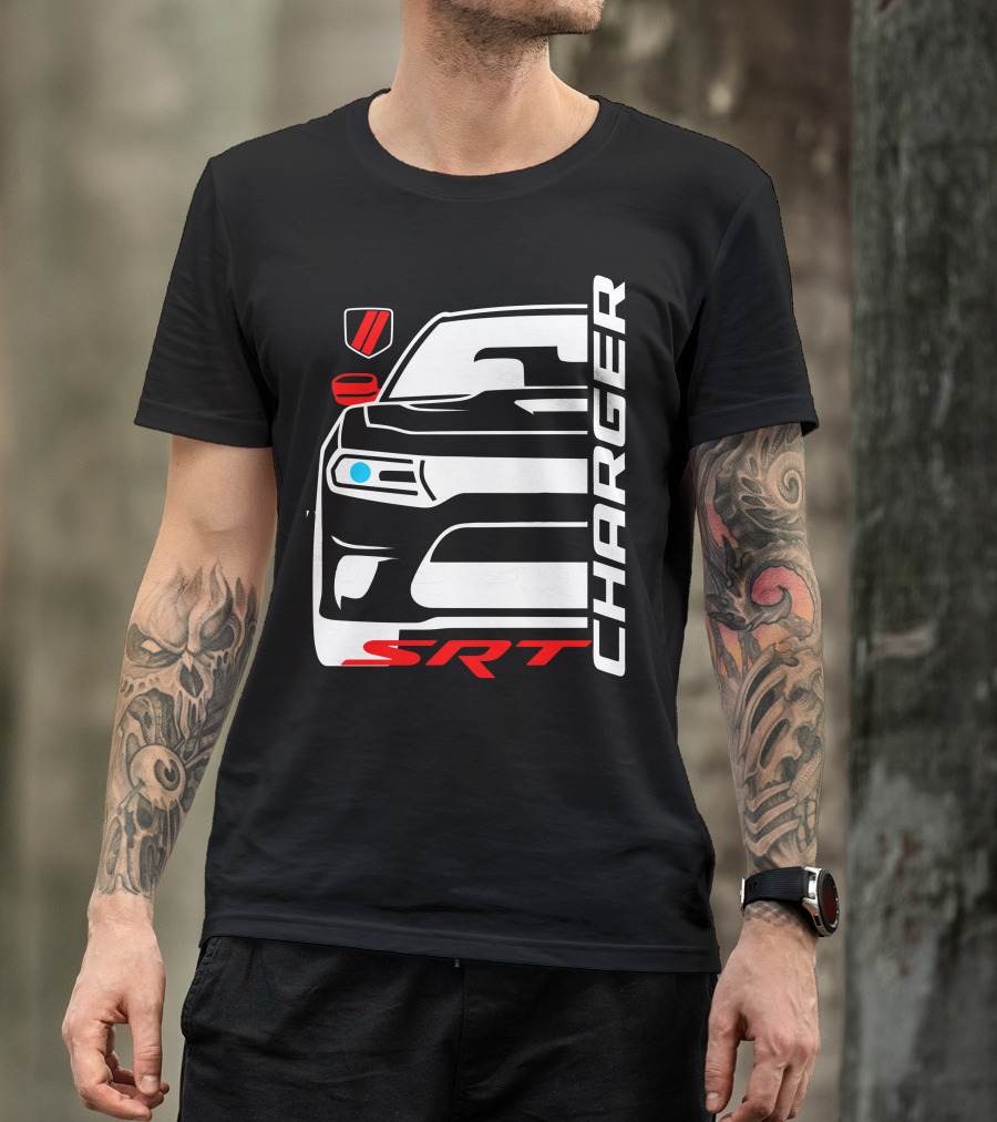 SRT Charger American Muscle Car Front T-Shirt