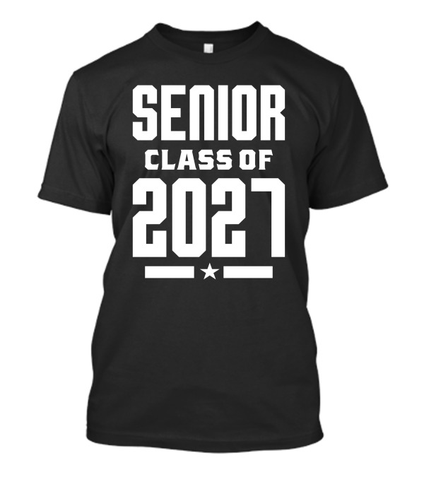 Senior Class Of 2027 Star T-Shirt