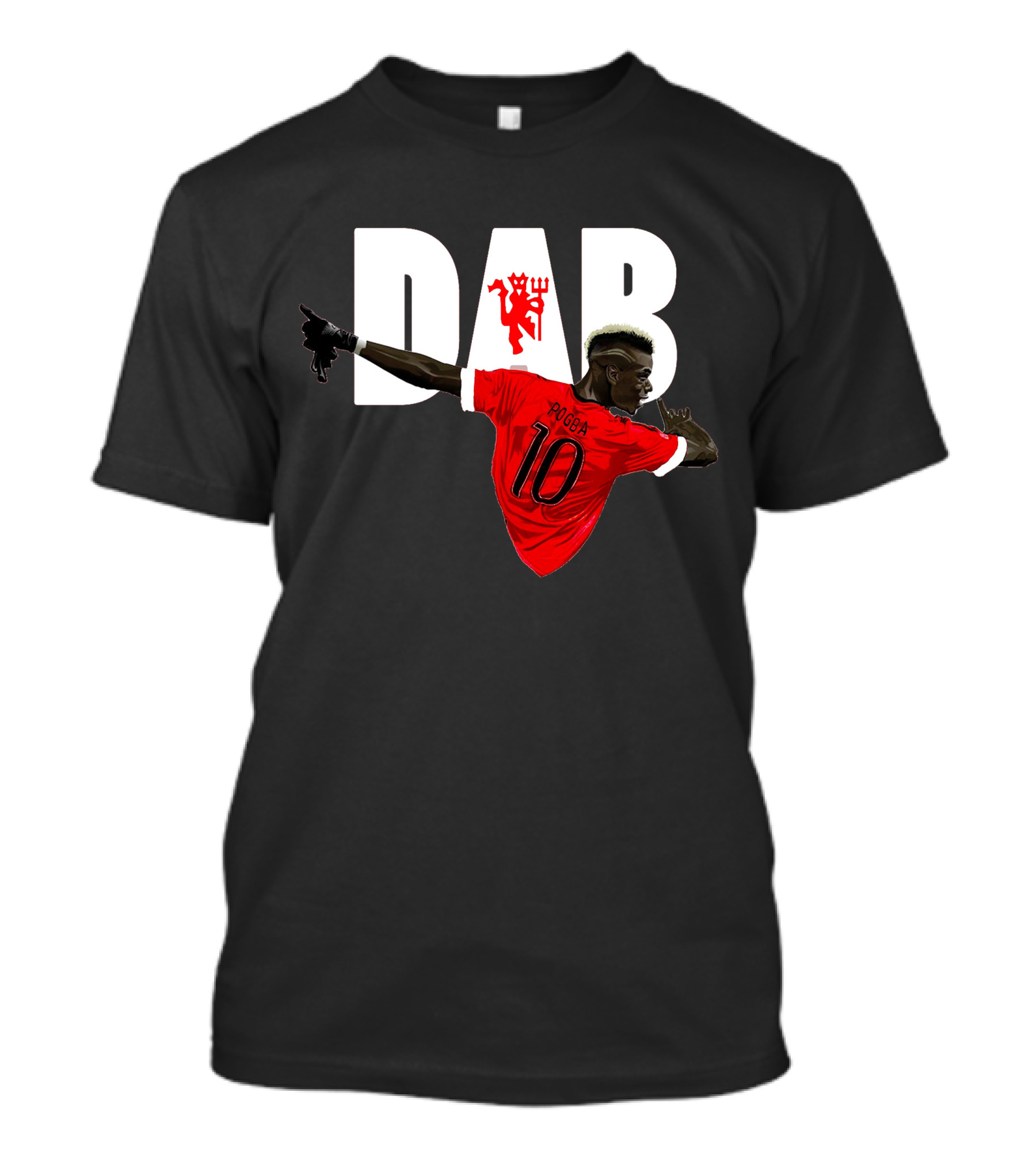 Dab Pogba 10 Manchester Football Gesture T-Shirt