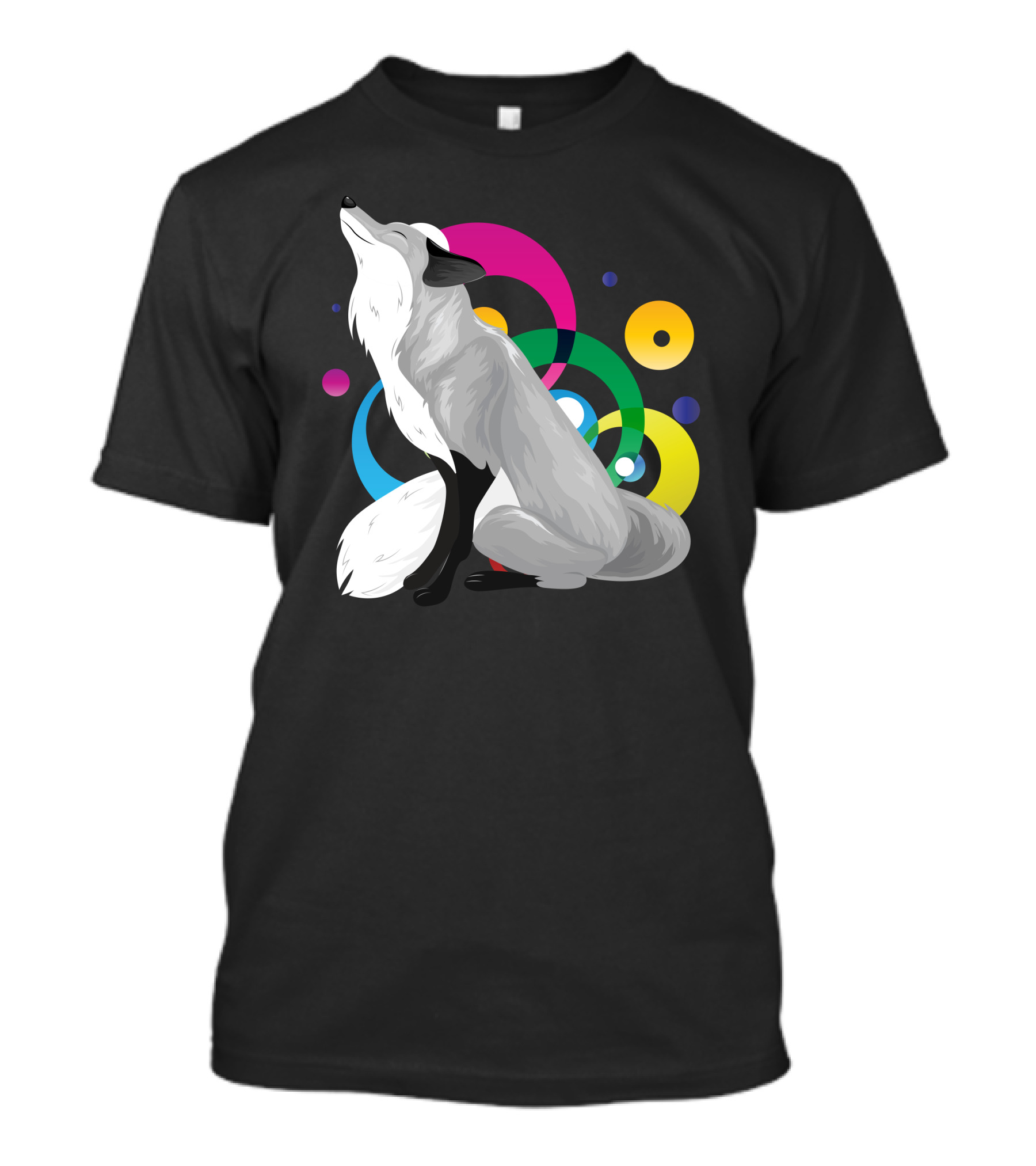 Fox Music Circular Vibrant Rhythm T-Shirt