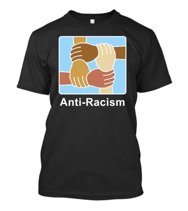 Anti-Racism United Hands Solidarity Image T-Shirt