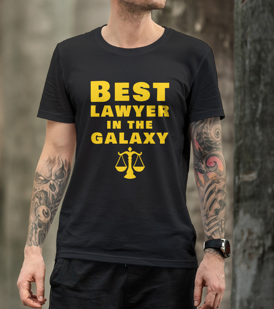 Best Lawyer In The Galaxy Scales Of Justice T-Shirt