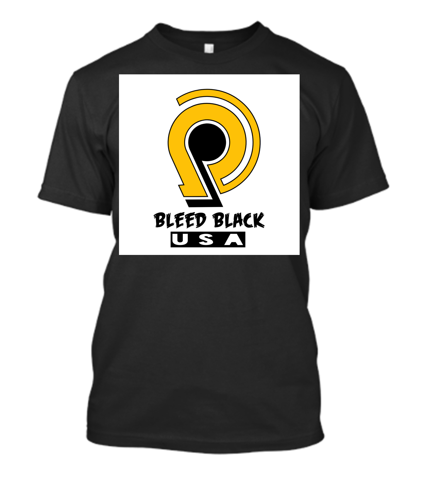 Bleed Black USA T-Shirt