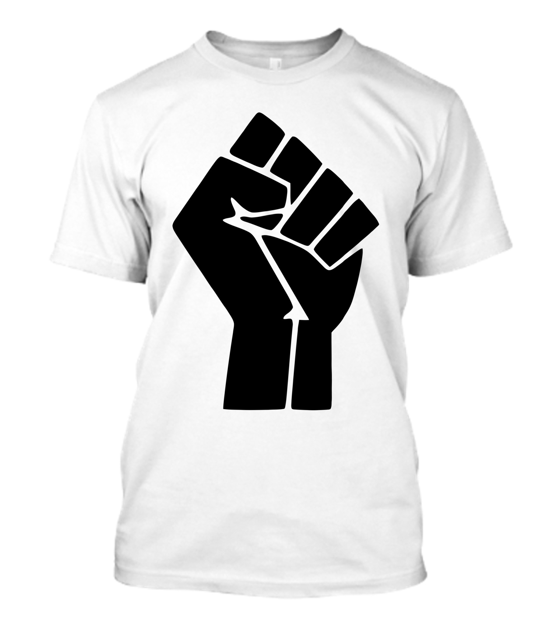 Blm Black Power Raised Fist T-Shirt