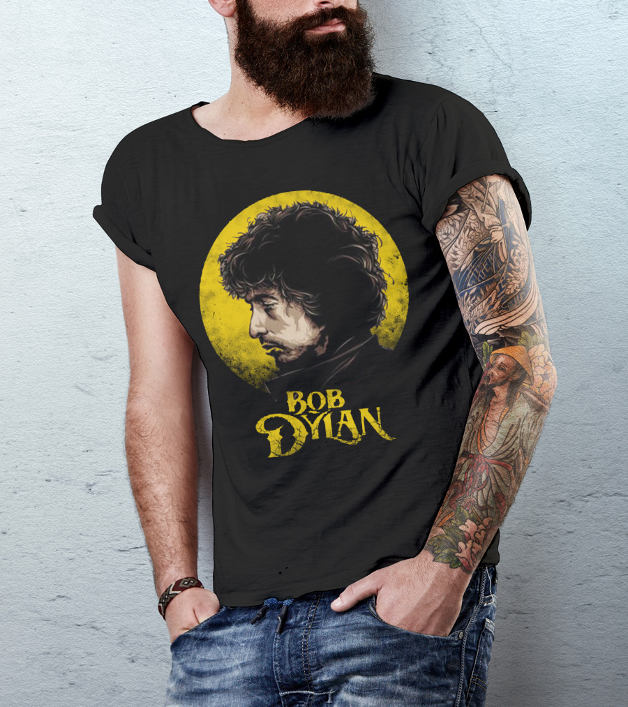 Bob Dylan Yellow T-Shirt