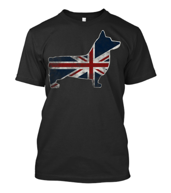 Corgi England Union Jack T-Shirt