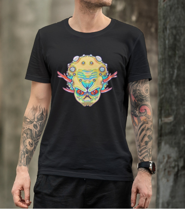 Creamlord Psychedelic Frog Monster T-Shirt