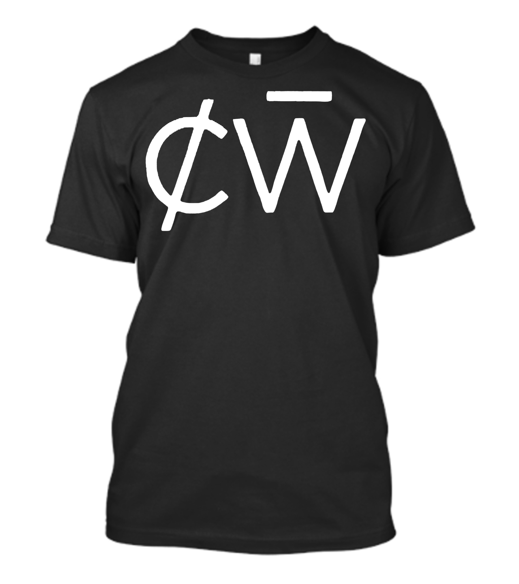 De Witte In White Iconic CW Symbols T-Shirt