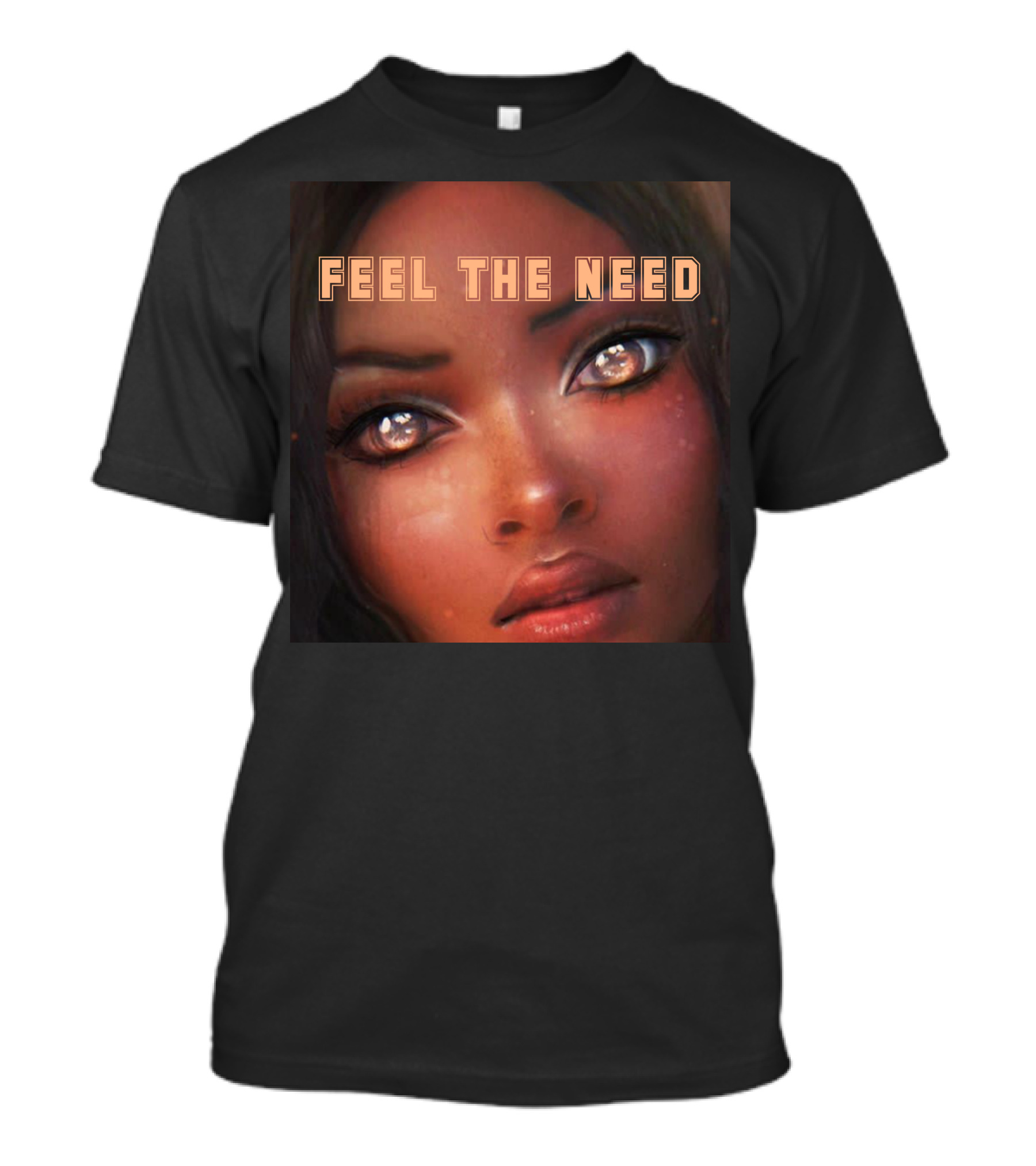 Feel The Need Fantasy Portrait With Mesmerizing Eyes T-Shirt