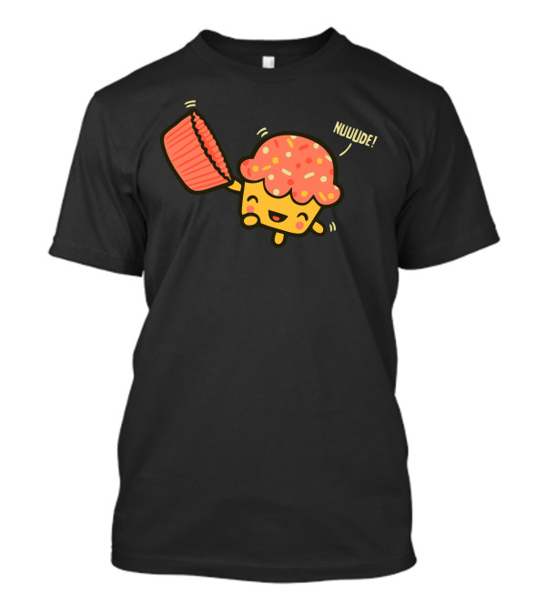 Fresh Cake Nude Muffin Character Cute T-Shirt