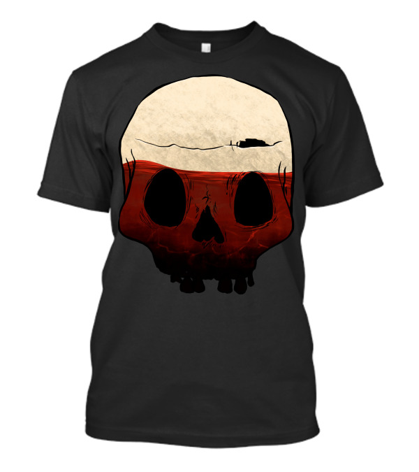 Skull Lake With Full Of Blood Canoe Journey T-Shirt