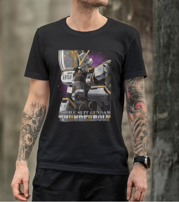 Mobile Suit Gundam Thunderbolt EFSF Atlas T-Shirt